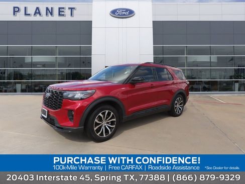Used 2025 Ford Explorer ST-Line w/ Premium Package RWD image 1