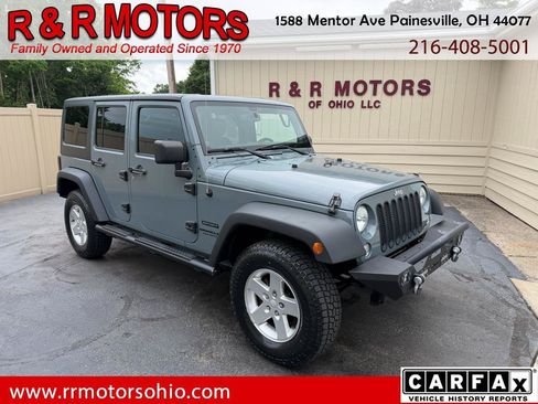 Used 2014 Jeep Wrangler Unlimited Sport w/ Quick Order Package 24S AWD/4WD image 1