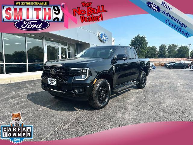 Certified 2025 Ford Ranger Lariat w/ Black Appearance Package AWD/4WD image 1