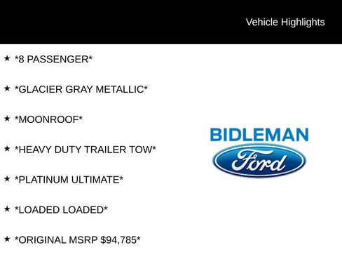 Used 2025 Ford Expedition Max Platinum w/ Platinum Ultimate Package image 3