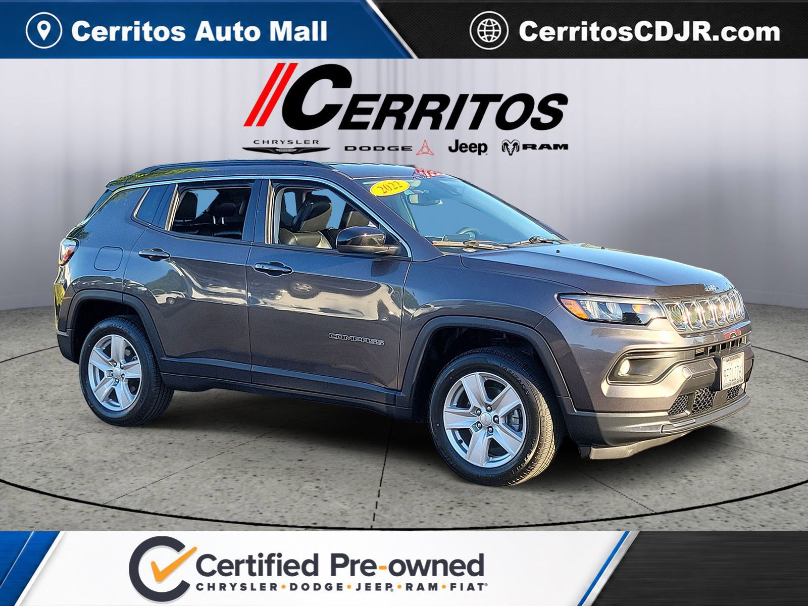 Certified 2022 Jeep Compass Latitude AWD/4WD image 1