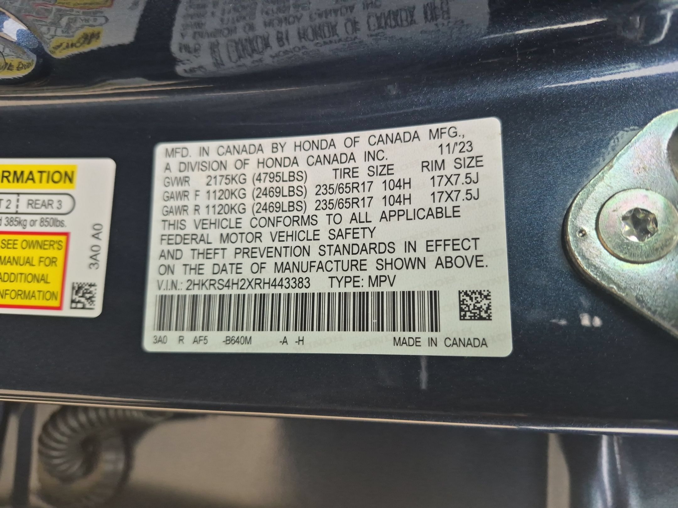 Used 2024 Honda CR-V LX image 32