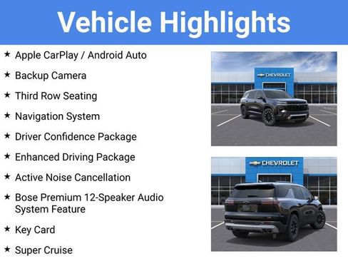 New 2026 Chevrolet Traverse Z71 w/ Enhanced Driving Package AWD/4WD image 4