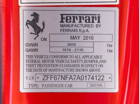 Used 2010 Ferrari 458 Italia Coupe RWD image 59