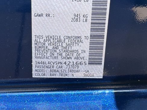 Used 2023 Nissan Altima 2.5 SR w/ SR Premium Package FWD image 20