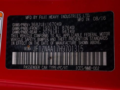 Used 2017 Toyota 86 image 33