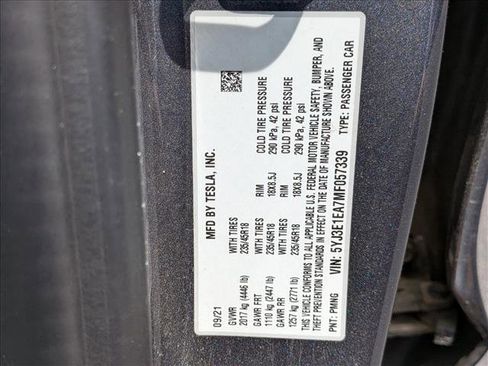 Used 2021 Tesla Model 3 Standard Range Plus RWD image 20