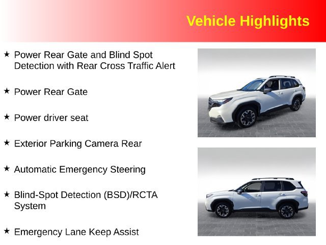 Certified 2026 Subaru Forester Premium AWD/4WD image 3