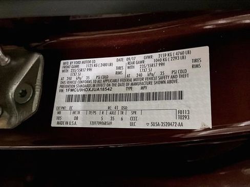 Used 2018 Ford Escape SEL w/ Ford Safe & Smart Package image 31