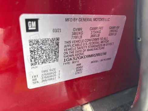 Used 2021 GMC Yukon XL SLT w/ SLT Luxury Package image 42