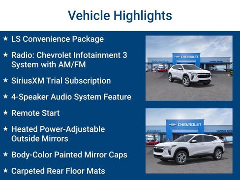 New 2026 Chevrolet Trax LS w/ LS Convenience Package FWD image 3