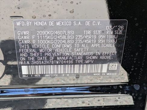 New 2026 Acura ADX A-Spec AWD/4WD image 19
