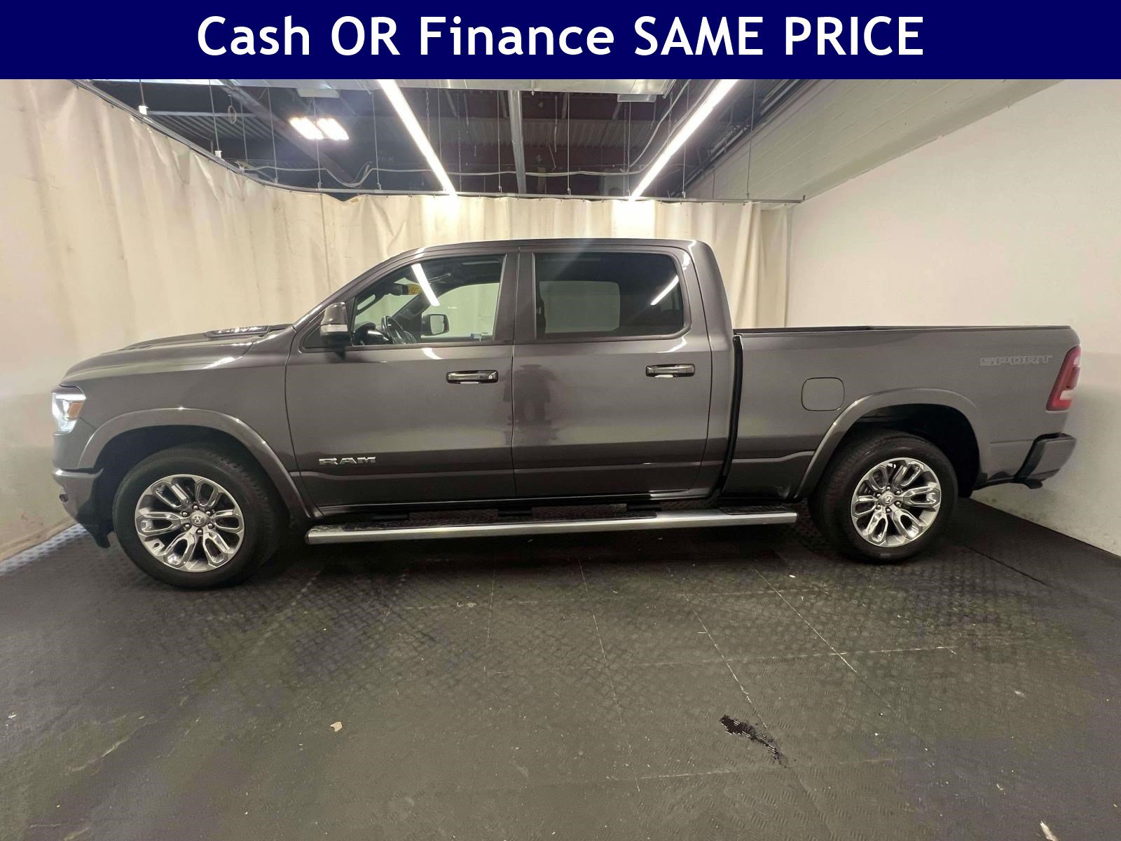 Certified 2020 RAM 1500 Laramie w/ Sport Appearance Package AWD/4WD image 8