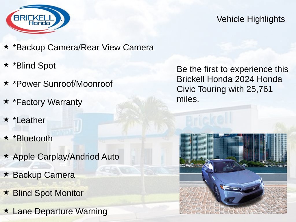 Certified 2024 Honda Civic Touring image 9