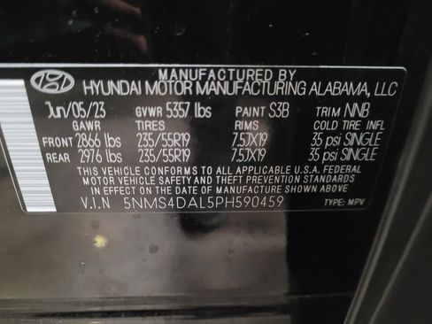 Used 2023 Hyundai Santa Fe Limited AWD/4WD image 33