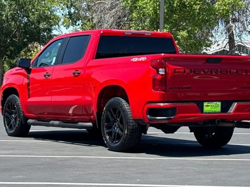 Used 2022 Chevrolet Silverado 1500 Custom w/ LPO, Dark Essentials Package AWD/4WD image 3