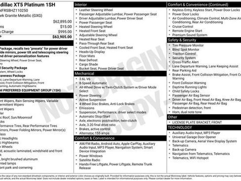 Used 2017 Cadillac XT5 Platinum image 31