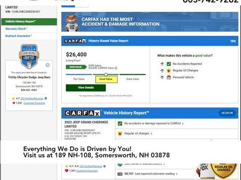 Used 2022 Jeep Grand Cherokee Limited image 10