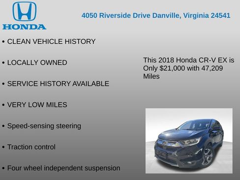 Used 2018 Honda CR-V EX image 7