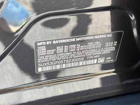 Used 2026 BMW X3 xDrive30i w/ Convenience Package AWD/4WD image 40