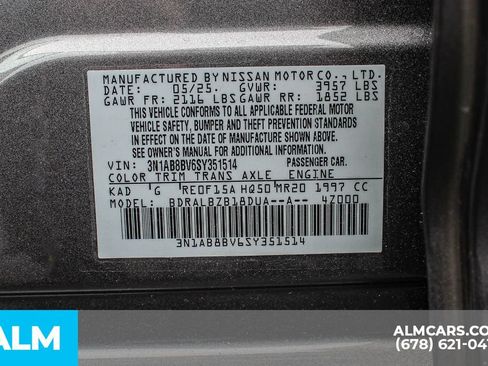 Used 2025 Nissan Sentra S FWD image 38