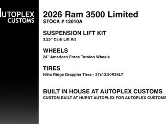 Used 2026 RAM 3500 Limited AWD/4WD video 2