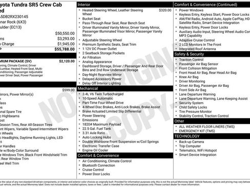 Used 2024 Toyota Tundra SR5 w/ SR5 Premium Package AWD/4WD image 41