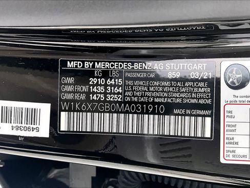 Used 2021 Mercedes-Benz Maybach S 580 4MATIC image 32