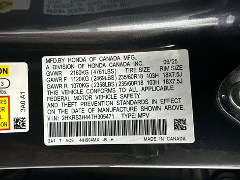 New 2026 Honda CR-V EX image 34