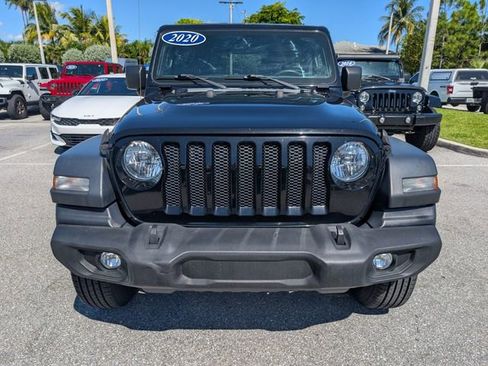 Used 2020 Jeep Wrangler Unlimited Sport image 3