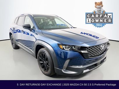 Used 2025 MAZDA CX-50 AWD 2.5 S w/ Preferred Package