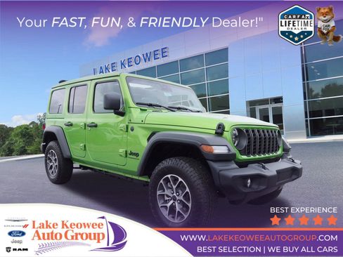 New 2025 Jeep Wrangler Unlimited Sport AWD/4WD image 1