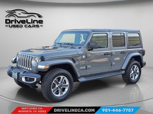 Used 2020 Jeep Wrangler Unlimited Sahara w/ Uconnect 4C Nav & Sound Group image 7