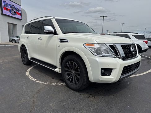 Used 2020 Nissan Armada Platinum w/ Captain's Chairs Package AWD/4WD image 12