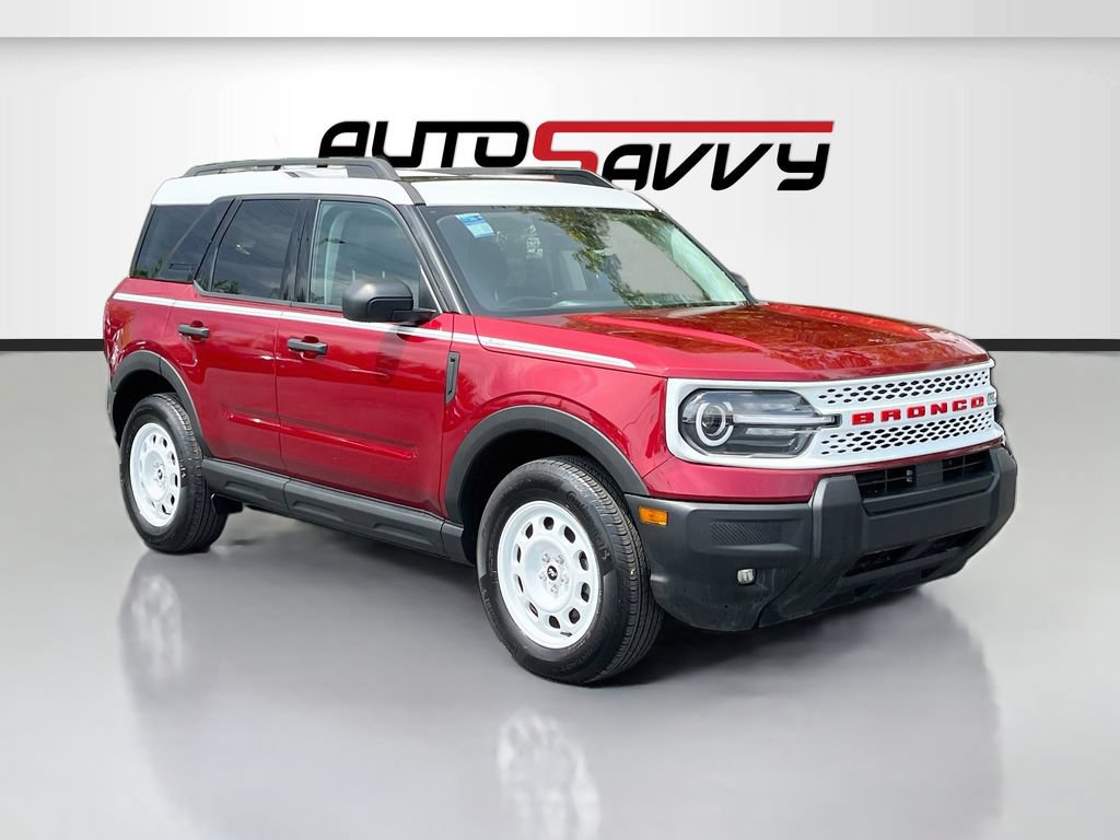 Used 2025 Ford Bronco Sport Heritage w/ Convenience Package AWD/4WD image 1