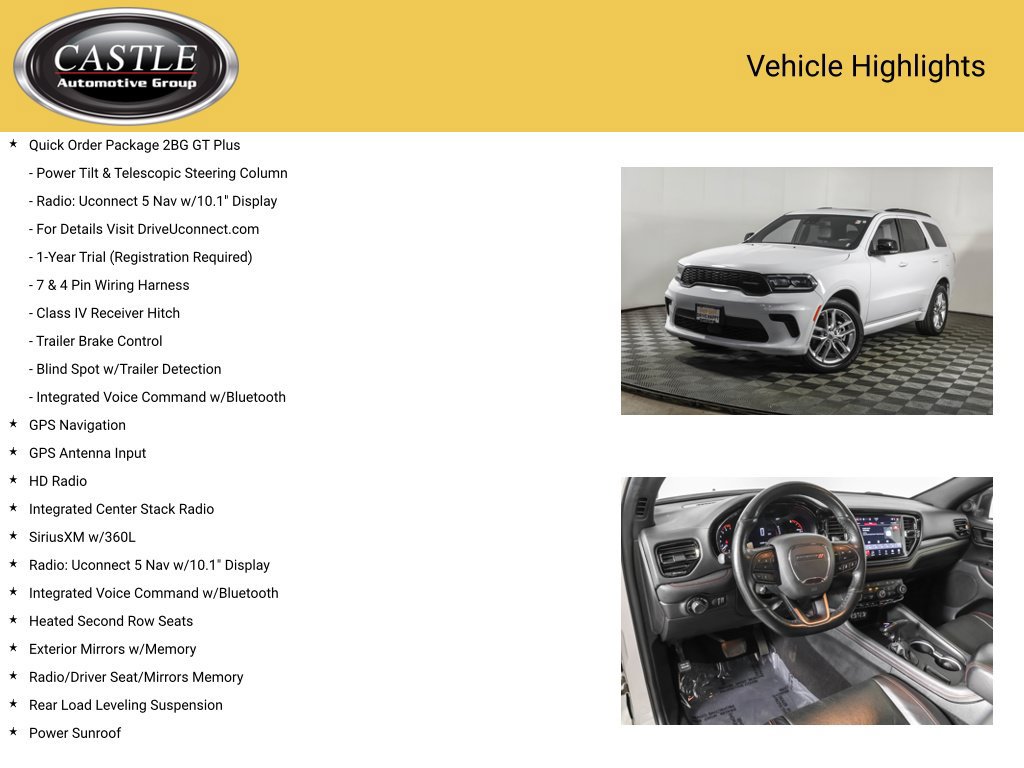 Used 2024 Dodge Durango GT AWD/4WD image 12