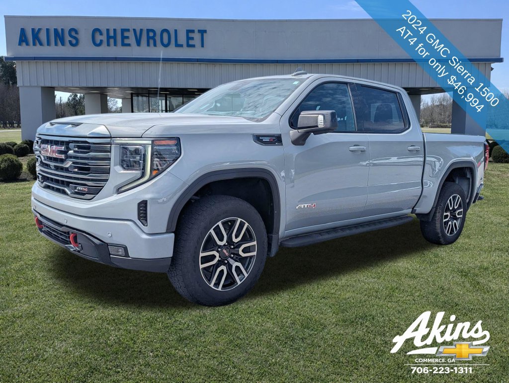 Certified 2024 GMC Sierra 1500 AT4 w/ Technology Package AWD/4WD image 8