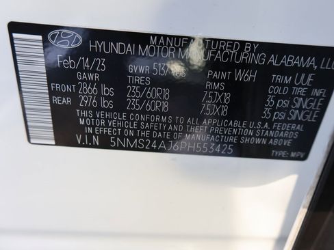 Certified 2023 Hyundai Santa Fe SEL w/ Cargo Package image 25