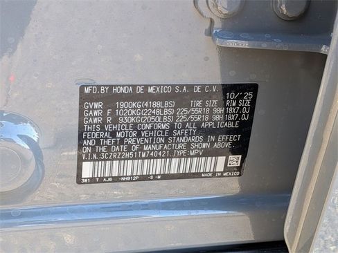 New 2026 Honda HR-V Sport image 32