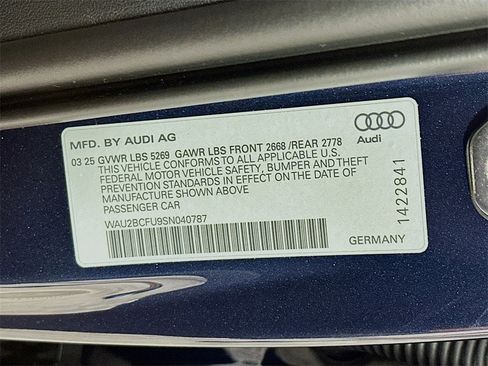 Used 2025 Audi A5 2.0T Premium Plus w/ Premium Plus image 27