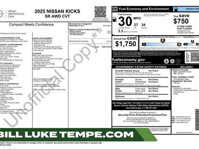Used 2025 Nissan Kicks SR