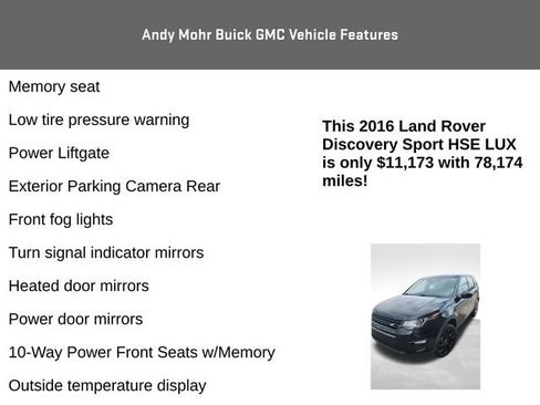 Used 2016 Land Rover Discovery Sport HSE Luxury image 8