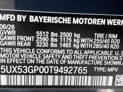 Used 2026 BMW X3 xDrive30i w/ Convenience Package AWD/4WD image 34