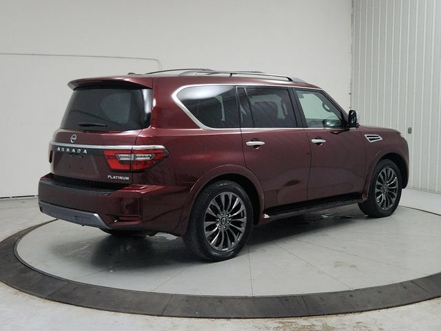 Used 2023 Nissan Armada Platinum w/ Captain's Chairs Package RWD image 7