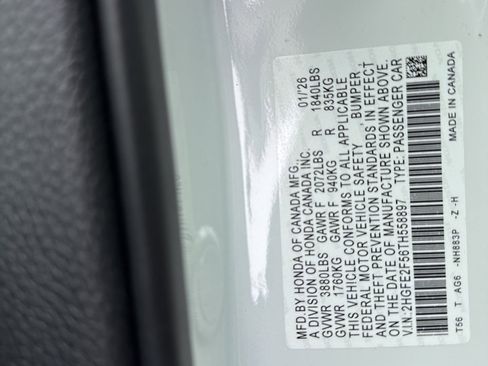 New 2026 Honda Civic Sport image 44