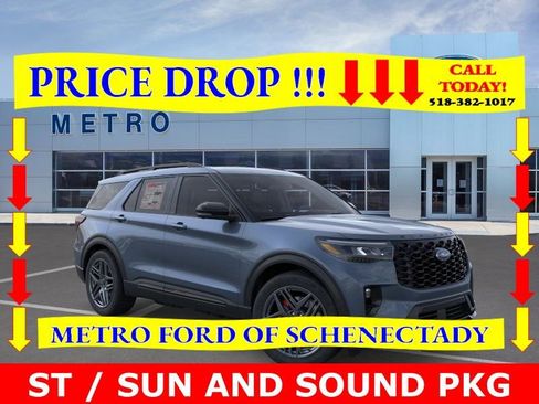 New 2026 Ford Explorer ST w/ Sun And Sound Package image 1