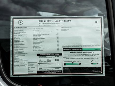 New 2025 Mercedes-Benz Sprinter 2500 image 26