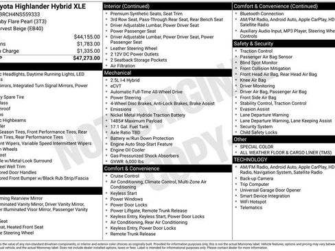 Used 2022 Toyota Highlander XLE image 39