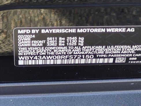 Certified 2024 BMW i4 eDrive35 w/ Convenience Package RWD image 25