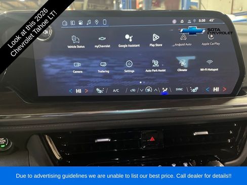 New 2026 Chevrolet Tahoe LT w/ Comfort Package image 18